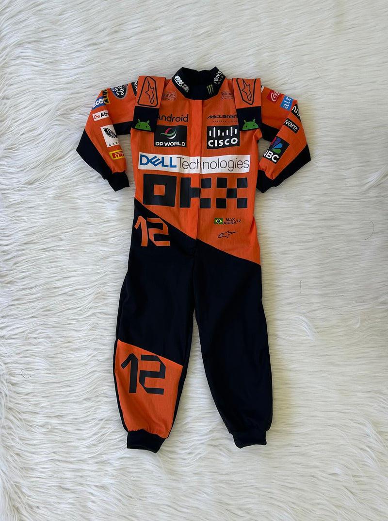 Macacão Formula 1 Mclaren infantil