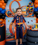 Macacão hotwheels redbull infantil
