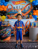 Macacão hotwheels redbull infantil