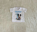 Camiseta Personalizada Mickey Baby Infantil