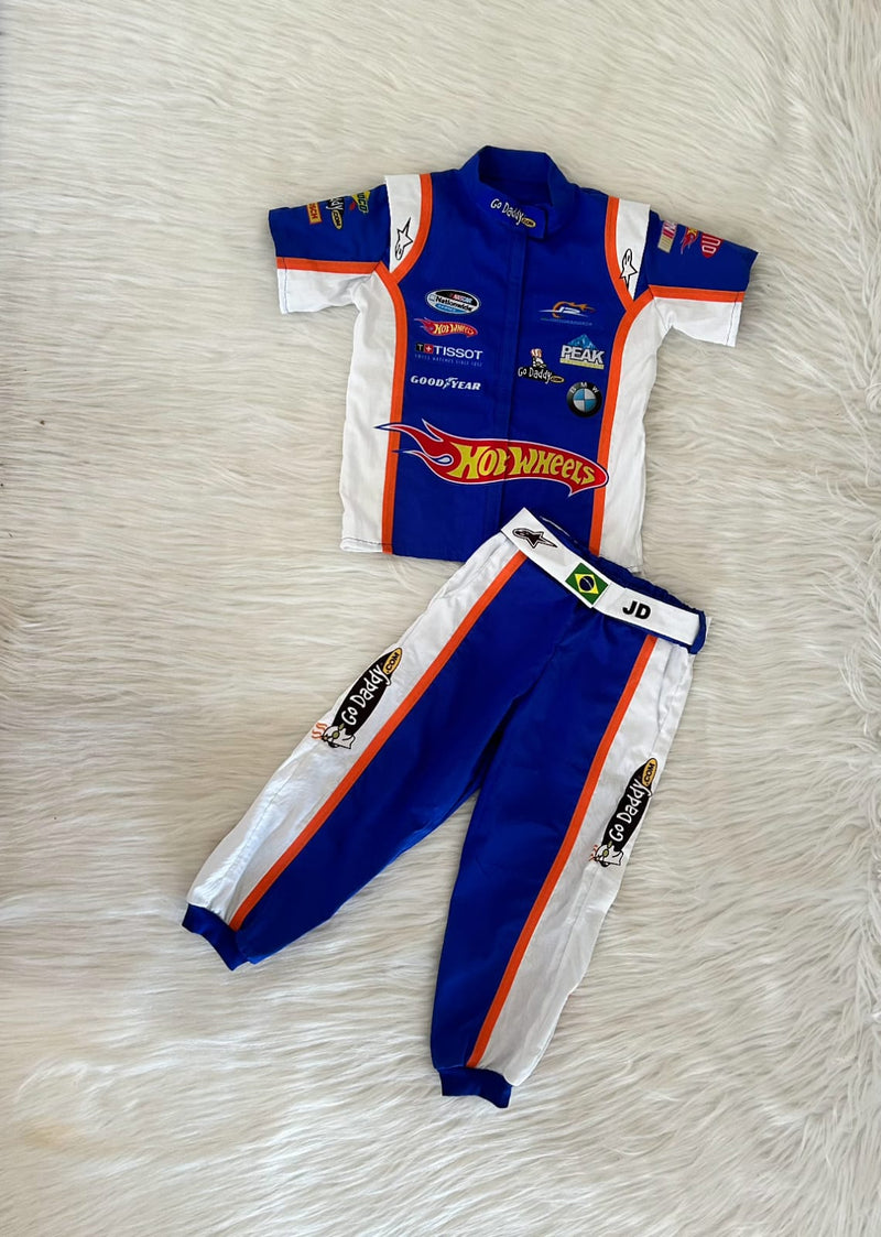 Conjunto Hotwheels Nascar Infantil