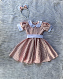 Vestido Minnie com Saiote  e Arquinho