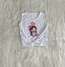 Camiseta Personalizada de Amarrar Chapeuzinho Vermelho Infantil