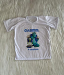 Camiseta Infantil Personalizada – Monstros S.A. 💙👾