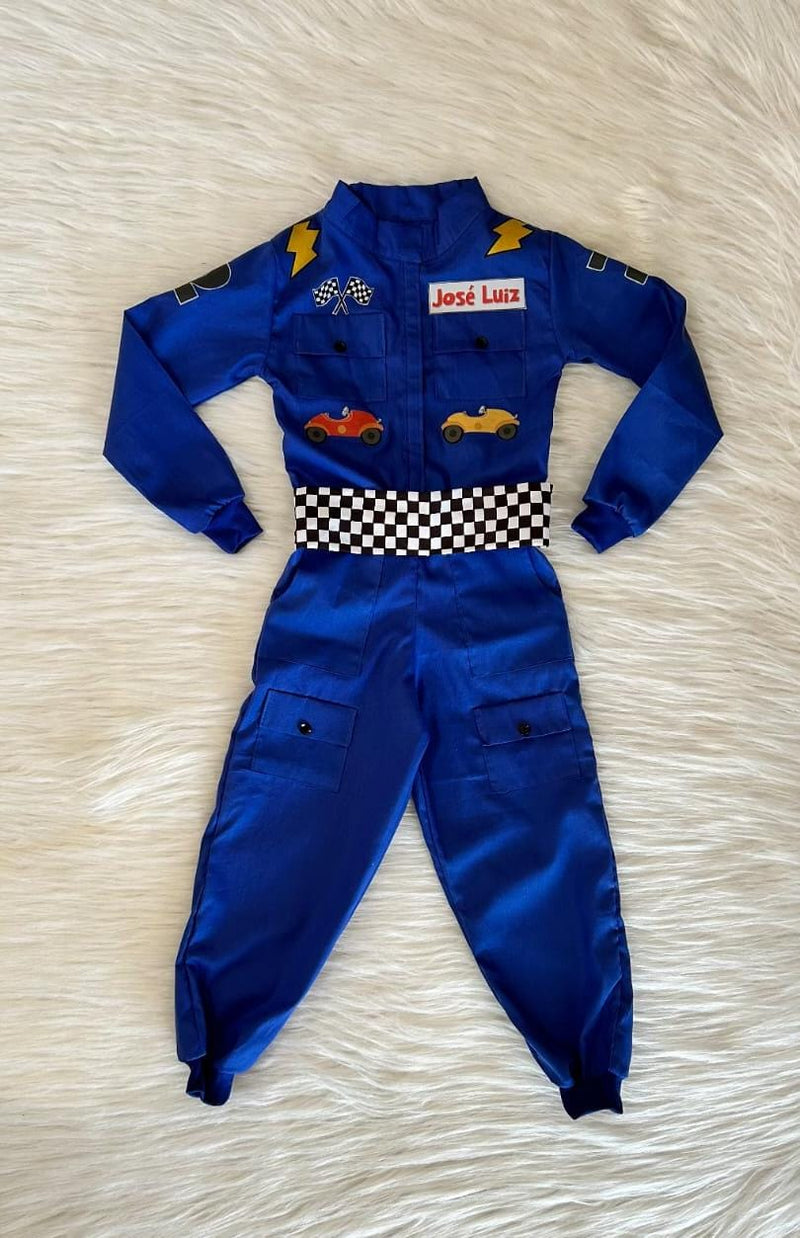 Macacão Tradicional Carrinho Infantil