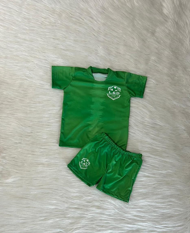 Conjunto Time de Futebol Infantil ⚽