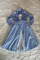 Vestido Infantil Elsa Frozen