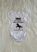 Body Infantil Personalizado Meu Cavalinho 🐴