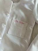 Jaleco Médico com Nome Infantil 🩺👩⚕️👨⚕️