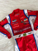 Macacão Carros McQueen NASCAR Infantil 🚗🏁
