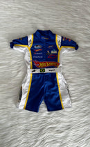 Macacão Hot Wheels NASCAR - Com Punho na Manga e Personalização nas Costas 🏎🔥