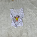 Camiseta Infantil Personalizada de Amarrar – Magali 🍉✨