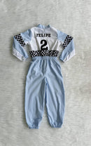 Macacão Mickey Fórmula 1 Infantil 🏎️🐭