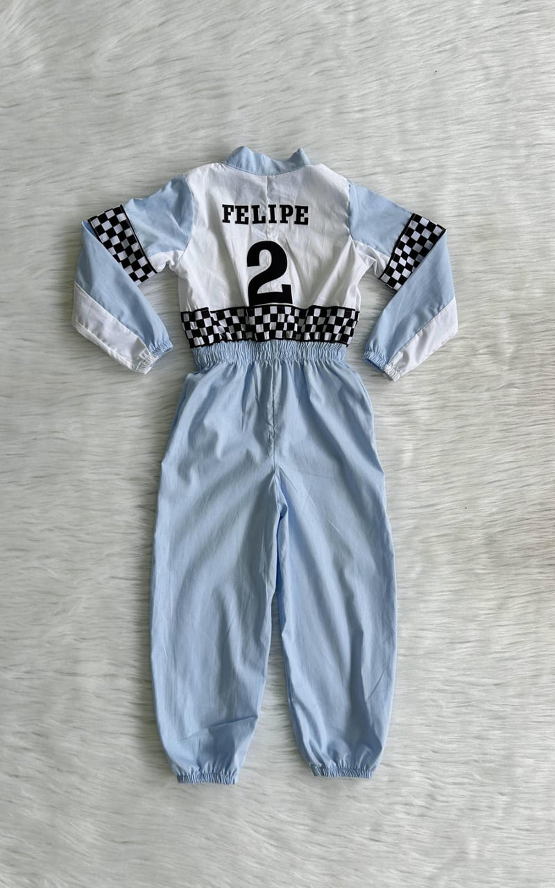 Macacão Mickey Fórmula 1 Infantil 🏎️🐭