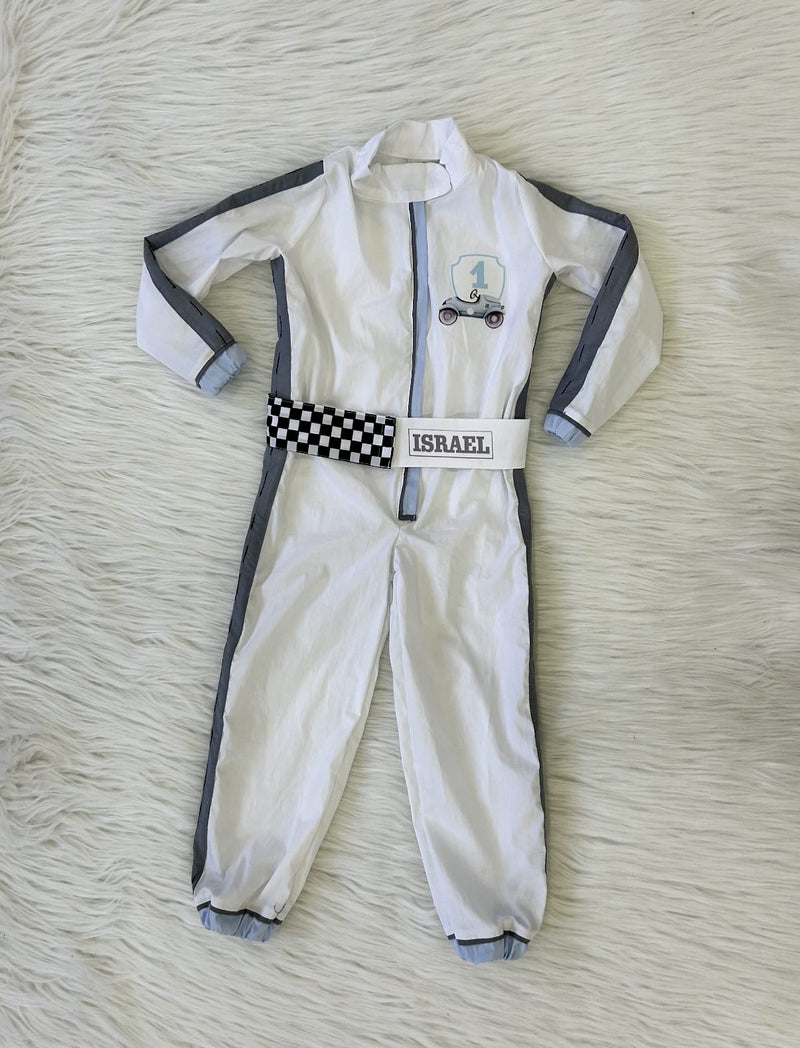 Macacão Fórmula 1 Carrinho Infantil