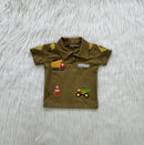 Camiseta Polo Caminhão Infantil