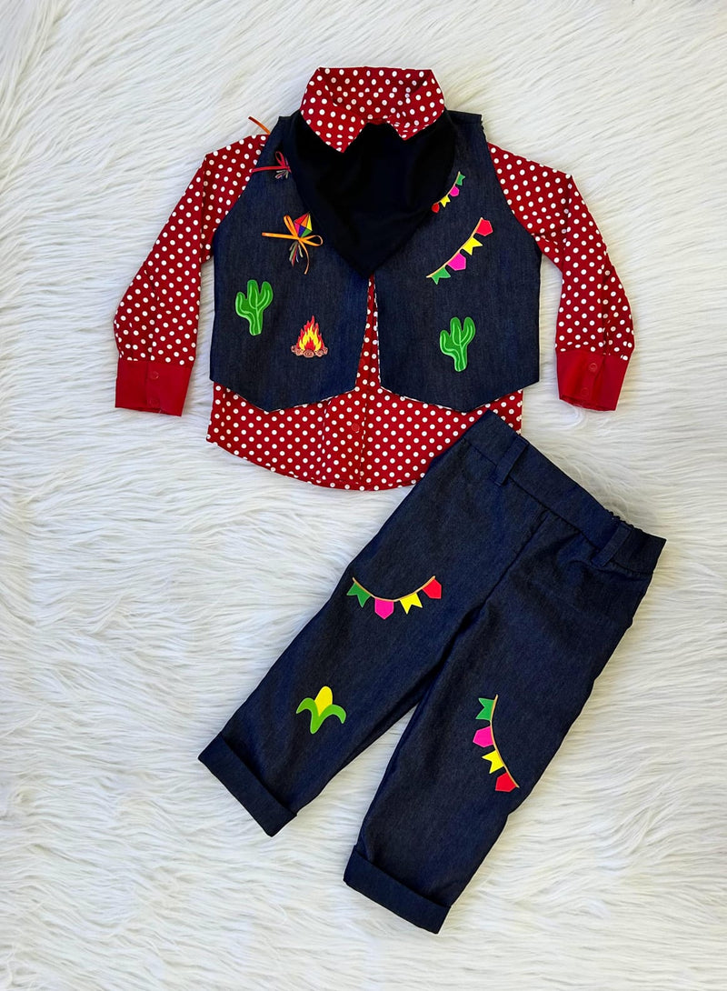 Conjunto Festa Junina Math Infantil