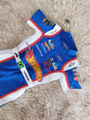 Macacão Hotwheels Nascar infantil