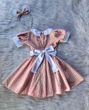 Vestido Minnie com Saiote  e Arquinho