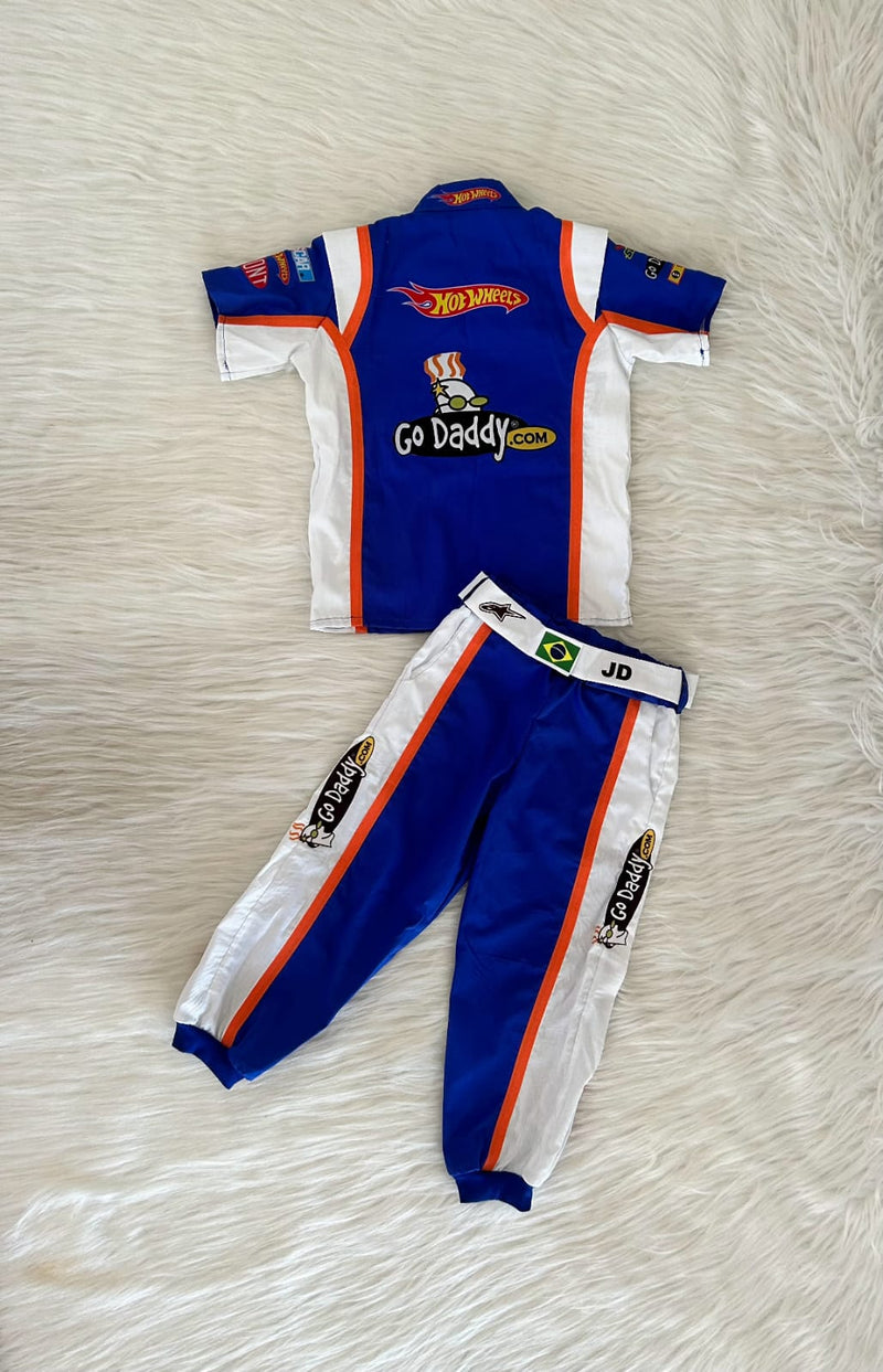 Conjunto Hotwheels Nascar Infantil