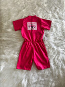 Macacão Tradicional Fusca Pink – Curto Infantil