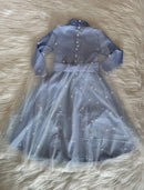 Vestido Infantil Elsa Frozen