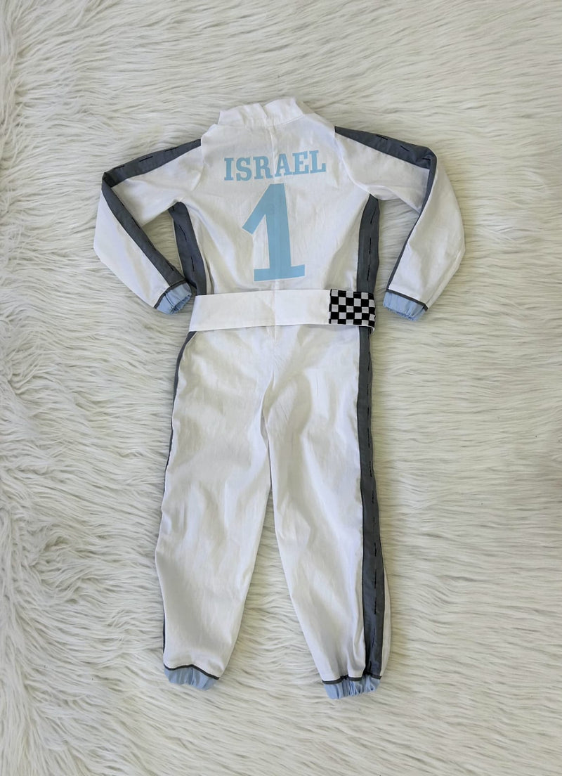 Macacão Fórmula 1 Carrinho Infantil