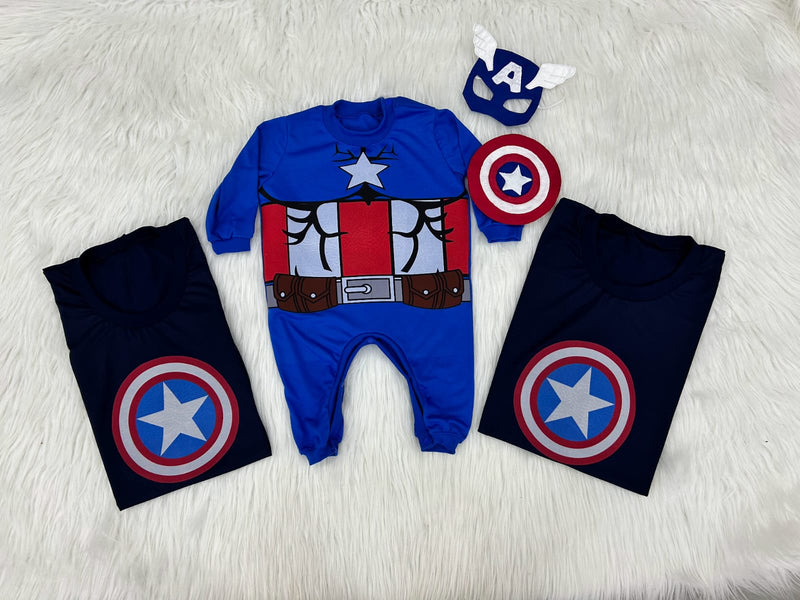 Kit Família Capitão América